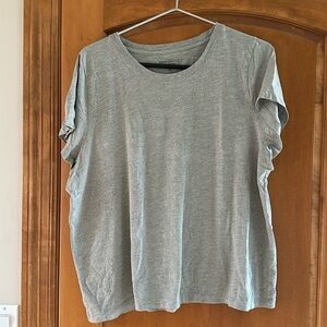 J.Crew Mercantile Women’s Plus Size Gray Short Sleeve T-Shirt Size 2X